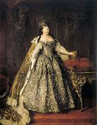 Louis Caravaque Portrait of Empress Anna Ioannovna Germany oil painting artist
